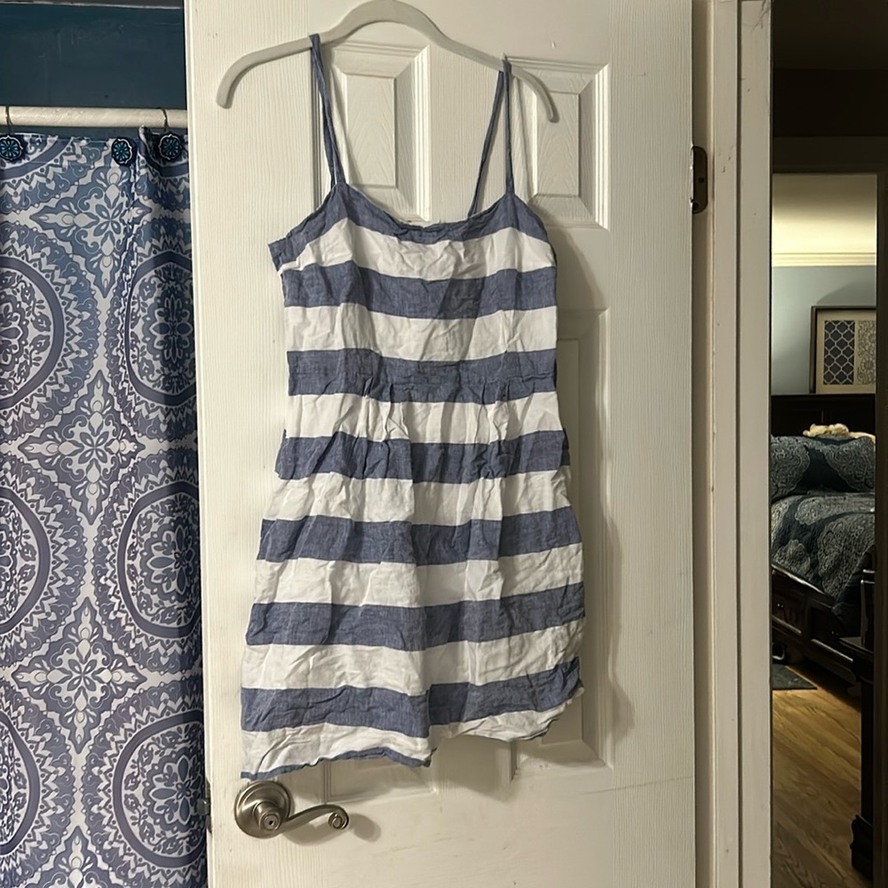 Striped summer nautical dress